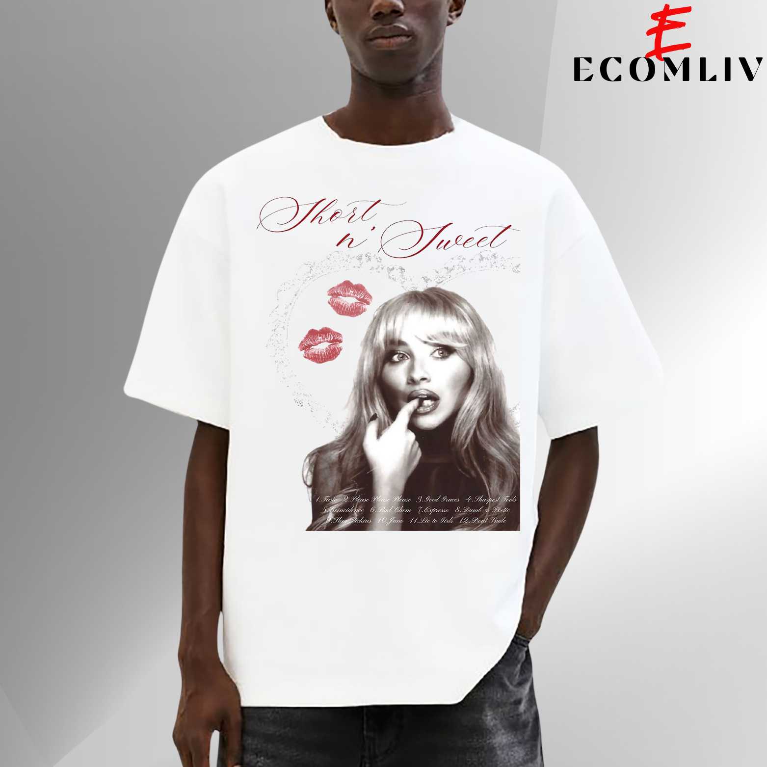 Sabrina Carpenter Concert Tee, Unisex Streetwear T-Shirt